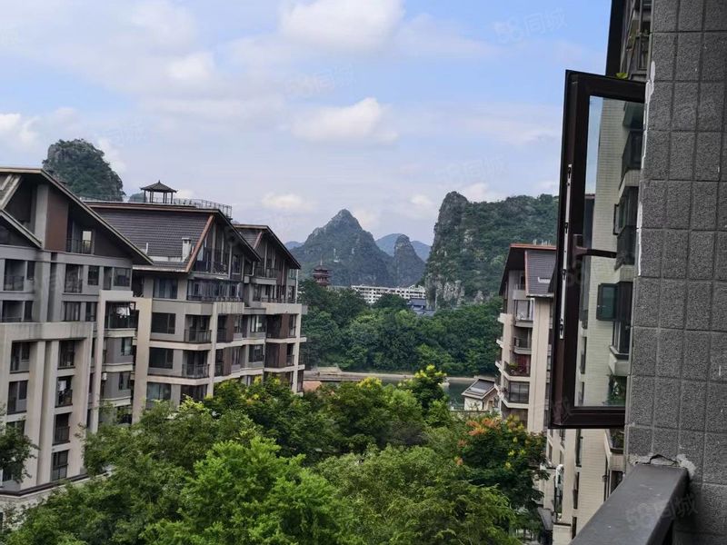 整租 | 漓江郡府金桂府江景四房出租，家具家电齐全高层