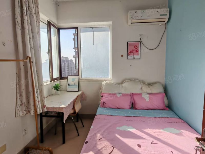 合租 | 育红小学乐华城运河博物馆，金柱月亮湾女生次主卧朝阳，