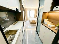 肿瘤医院 全屋智能落地飘窗阳台房 短租小度小度拎包入住