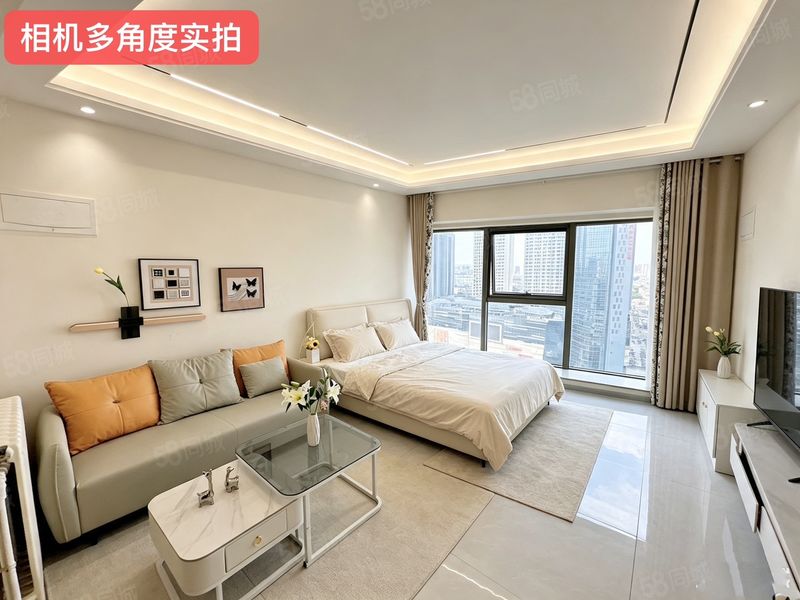 整租 | 下楼就是泰华！精装一室 沿河观景 独立厨房 支持月付